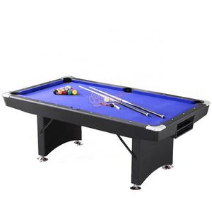 Factory Cheap Price Foldable Billiard Table Snooker Pool Table Mdf Table For 7ft