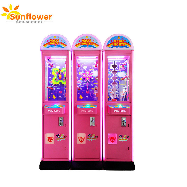 Coin operated amusement prize game machine push win gift arcade game machine