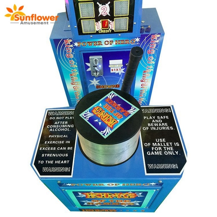 king of hammer ( ii generation),arcade hammer hit game machine