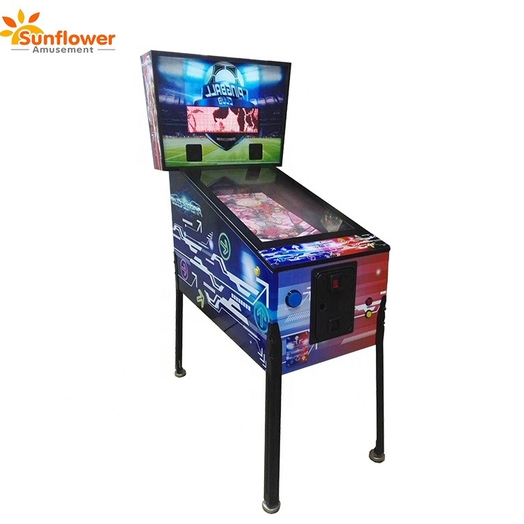 Coin Operated Machine  Metal Tabletop Pinball Game Pictures Virtual Pinball Game Machine 49 inch Amusement Equipment