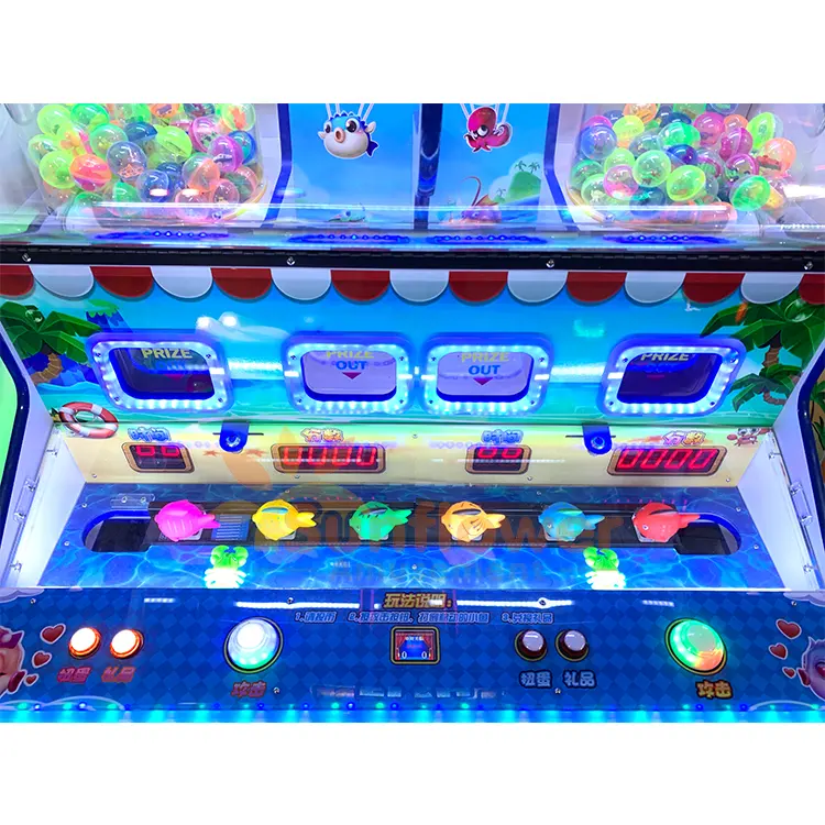 Amusement Park Rides Arcade Games Machines Coin Operated Games Kids Ball Shooting Game Coin Machine