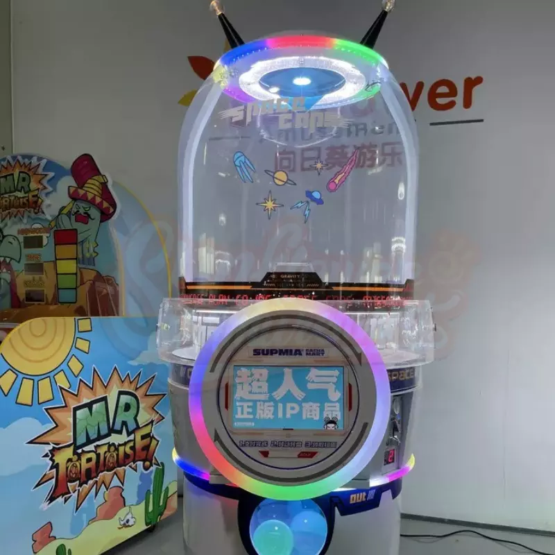 Shopping Mall Luxury Coin Operated Games Elastic Balls Capsule Toys Vending Machine Gachapon Machine