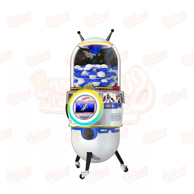 Shopping Mall Luxury Coin Operated Games Elastic Balls Capsule Toys Vending Machine Gachapon Machine