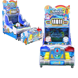 Amusement Park Rides Indoor Kids Coin Operated Game Water Shooting Arcade Skill Game Machine