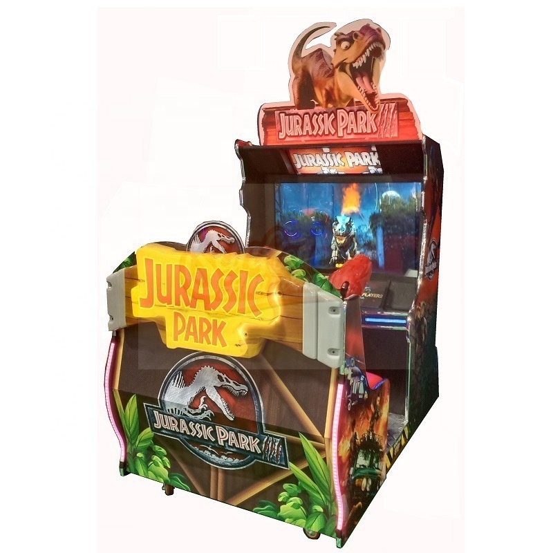 Electronic Amusement Coin Operated Game Machine Jurassic Park Arcade Game Indoor Simulator Shooting Gun Video Games