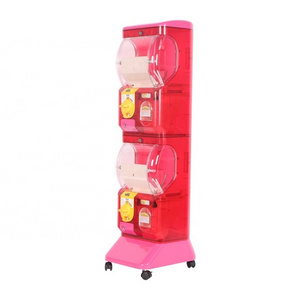 Wholesale coin operated capsule toys vending machine for foods and drinks gachapon machine vending