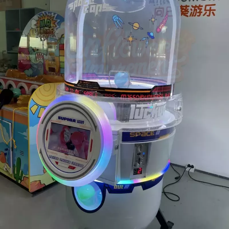 Shopping Mall Luxury Coin Operated Games Elastic Balls Capsule Toys Vending Machine Gachapon Machine