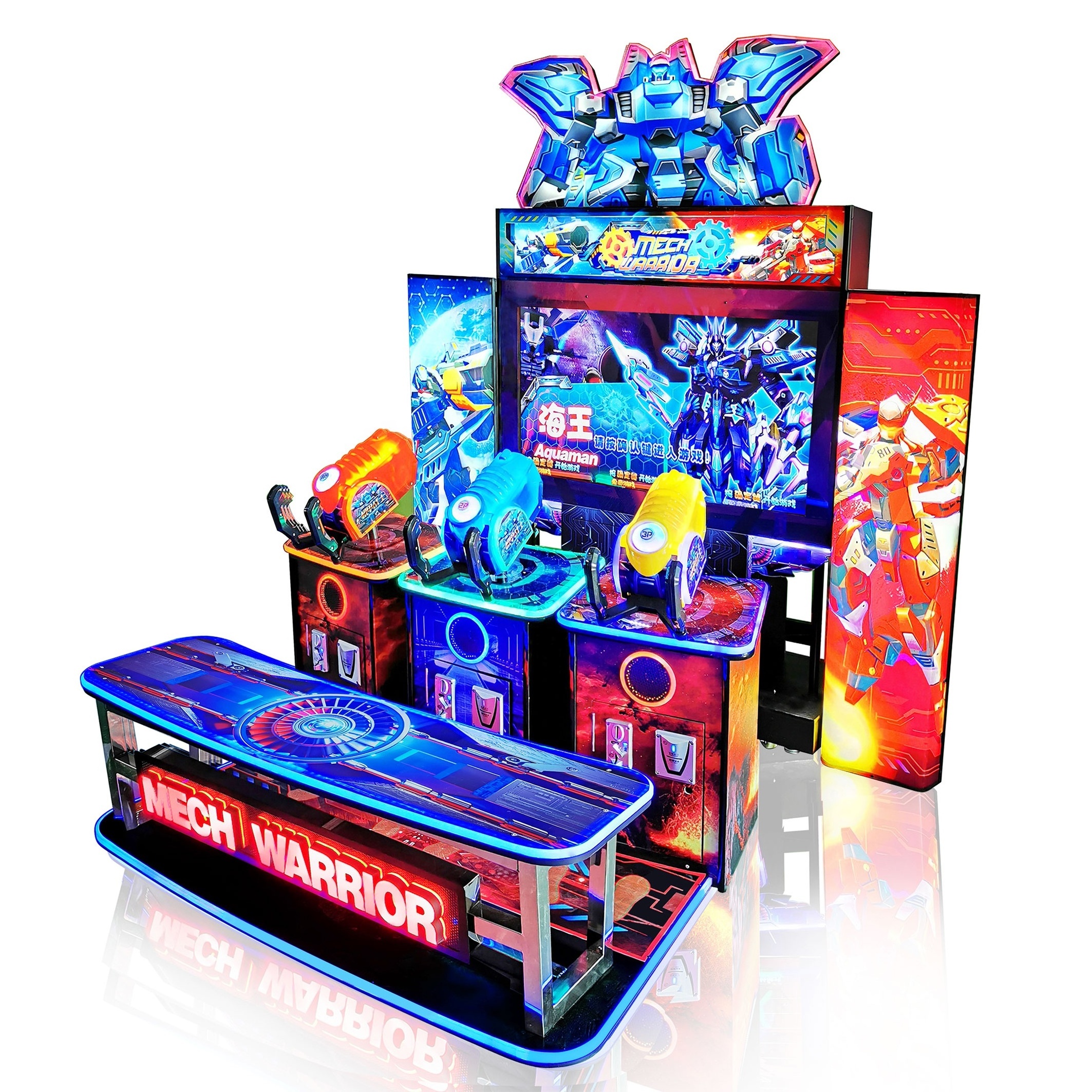 Sunflower Amusement multi-player indoor game machine laser shooting game for kids redemption machine