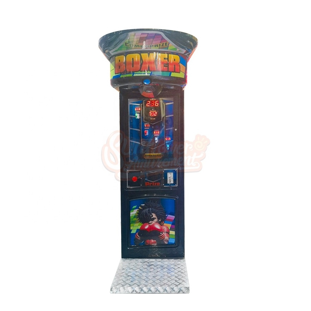 Indoor Amusement Sport Arcade Games Machines Coin Operated Boxing Game Activity Training  Punch Boxing Machine