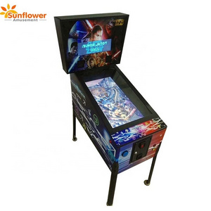 Coin Operated Machine  Metal Tabletop Pinball Game Pictures Virtual Pinball Game Machine 49 inch Amusement Equipment