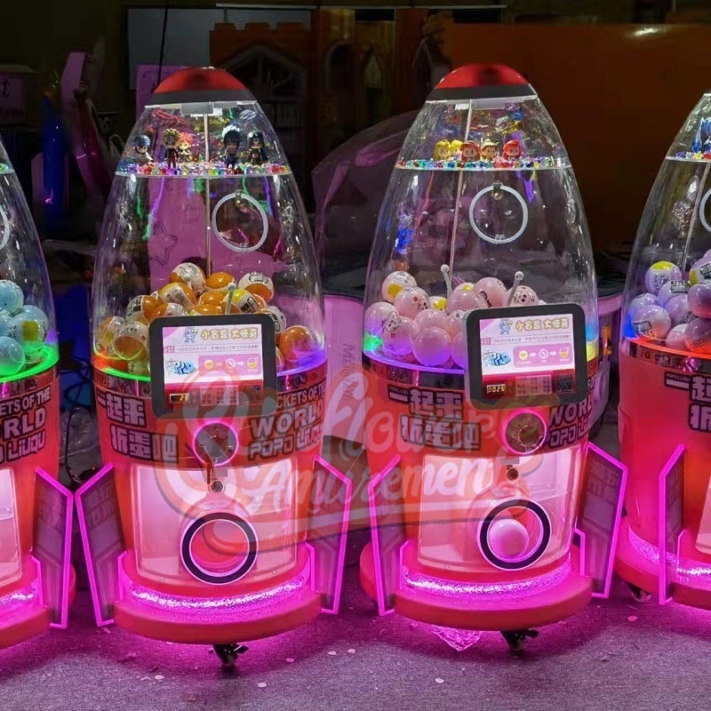 Capsule Toy Vending Machine Shopping Mall  Gacha Gashapon Tennis Candy Gumball Bouncy Rubber Golf Ball prize suspension