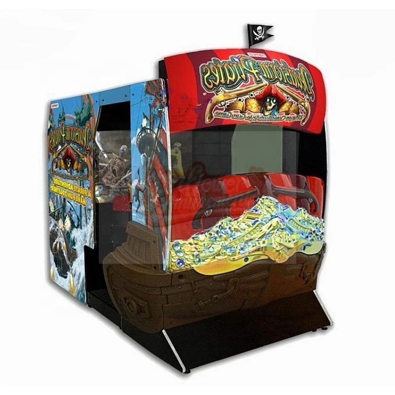 Deadstorm Pirates 55 Inch Video Machine  Coin Operated Simulator Arcade Gun Shooting Game Machine Amusement Simulator Machine