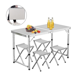 Lightweight Adjustable Portable Aluminum Kitchen Picnic Folding Camping Table