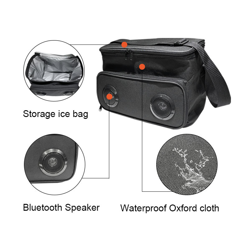 Bluetooth Speaker Ice Cooler Box Radio Cooler Box With Speaker