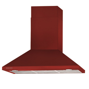 900 MM red paint stainless Chinese cooking hood  kitchen chimney range hood