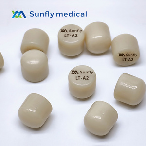 Sunfly Dental Material Glass Ceramic For Dental Lab Ht Lt Dental Lithium Disilicate Press Ingots