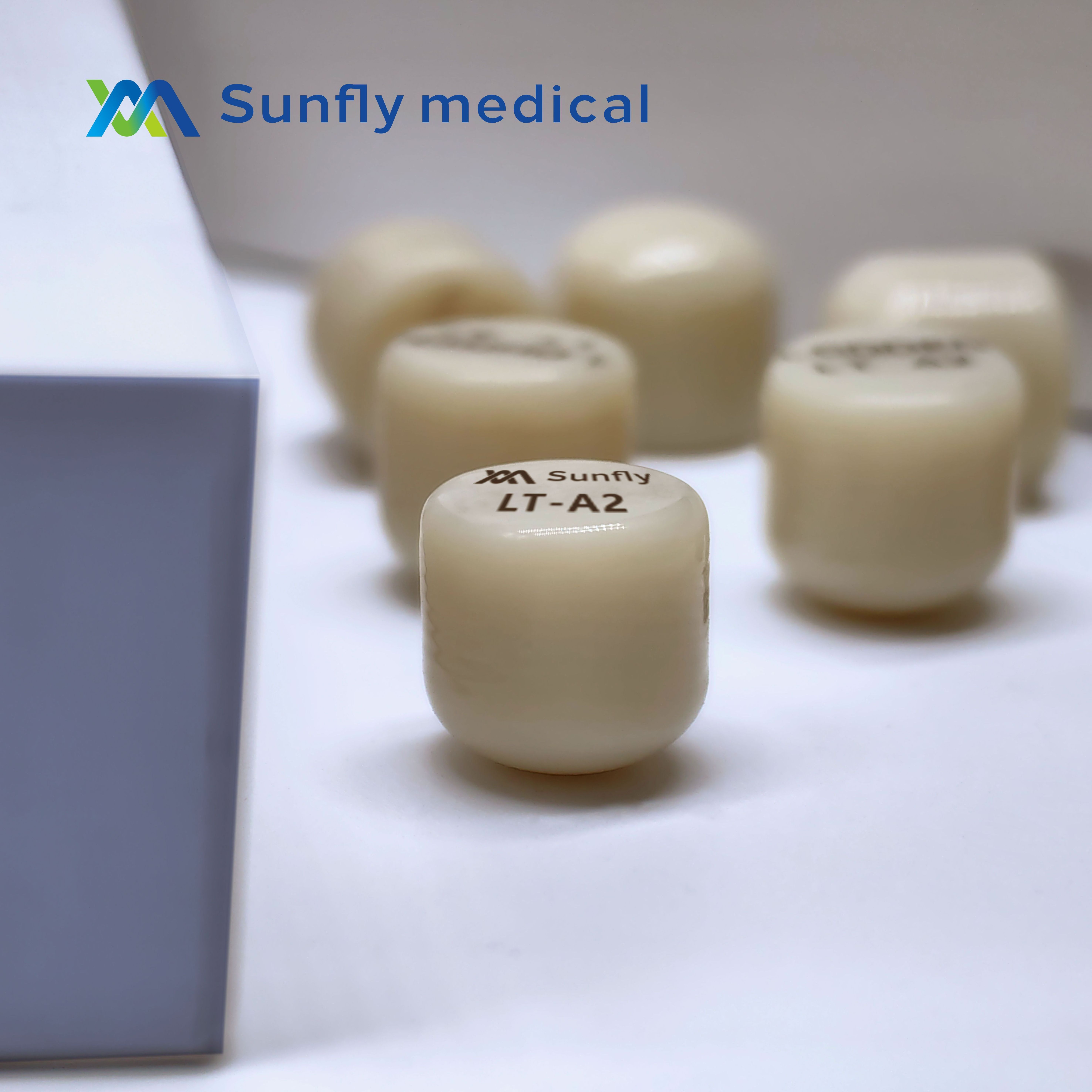 Dental lab ht press ingots block emax cadcam ingot 5 pcs/ box for veneers