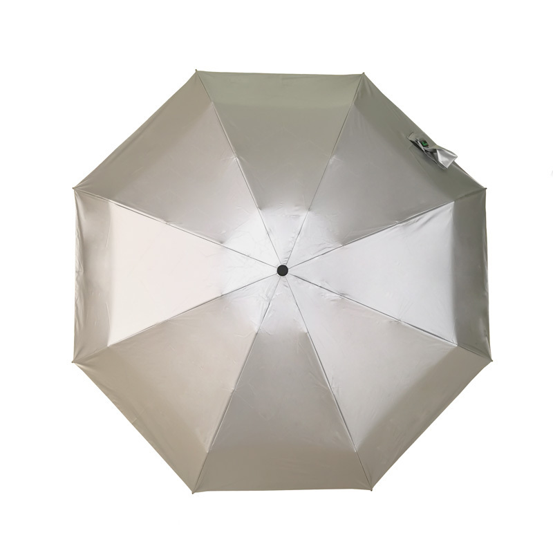 Mini Fold Umbrella UPF 50+ Titanium Silver 5 Folding Umbrella