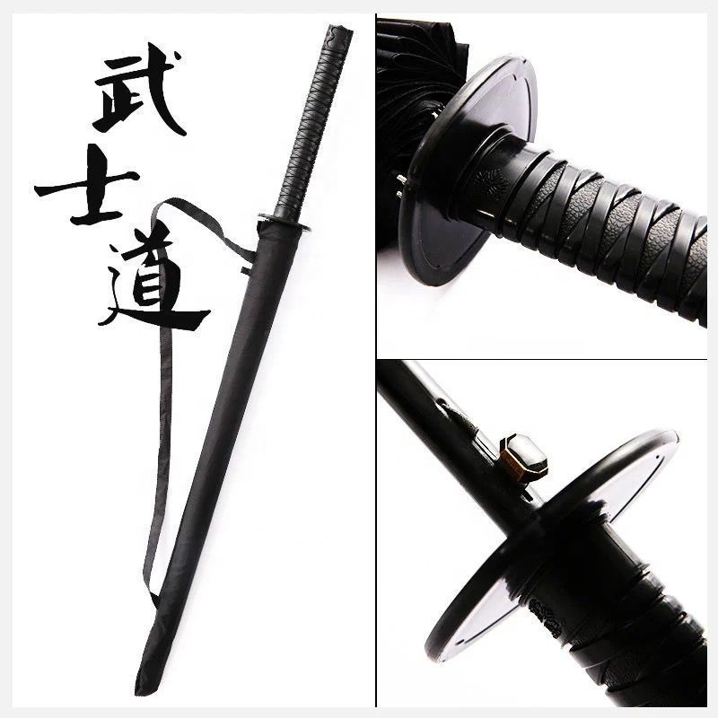 High Quality Creative Japanese Style Katana Shape Golf Samurai Sword Umbrella