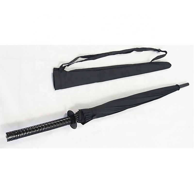 High Quality Creative Japanese Style Katana Shape Golf Samurai Sword Umbrella