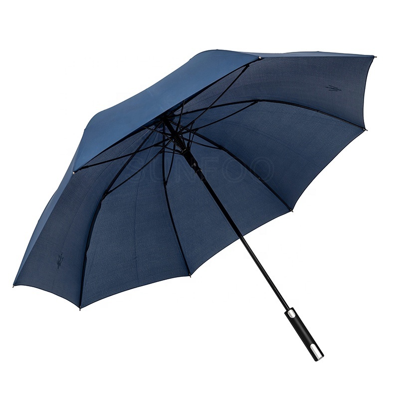 large windproof auto open sports golf Umbrella with logo