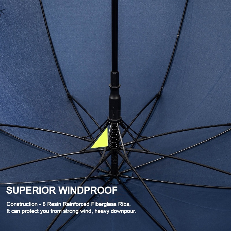 large windproof auto open sports golf Umbrella with logo