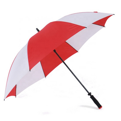 The Best Selling Promotion Big Canopy Windproof Resistant Manual Open Close Rain Golf Straight Umbrella