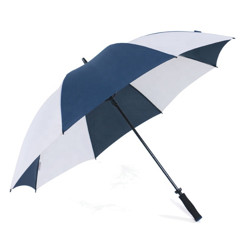 The Best Selling Promotion Big Canopy Windproof Resistant Manual Open Close Rain Golf Straight Umbrella