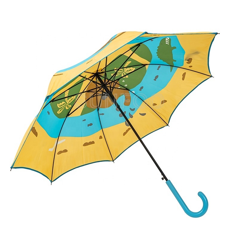 cartoon character printing mini straight umbrellas for the rain for kids