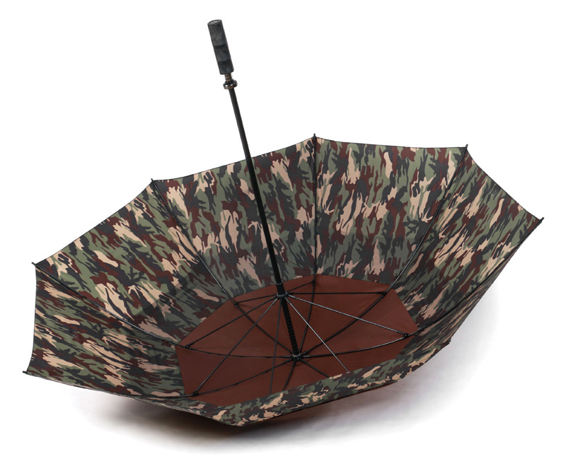 Sunfoo double layer windproof hunting camouflage golf umbrella