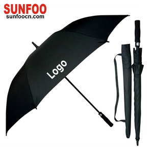 Golf Umbrella With Logo Print - Extra Large Automatic Fiberglass Frame Waterproof Big Umbrella Wholesale