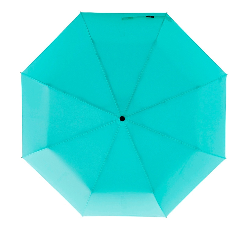 338AC 3 Fold Small Compact Automatic Rain Windproof Travel Umbrella Promotional Custom Print Mini Pocket Fold Umbrella