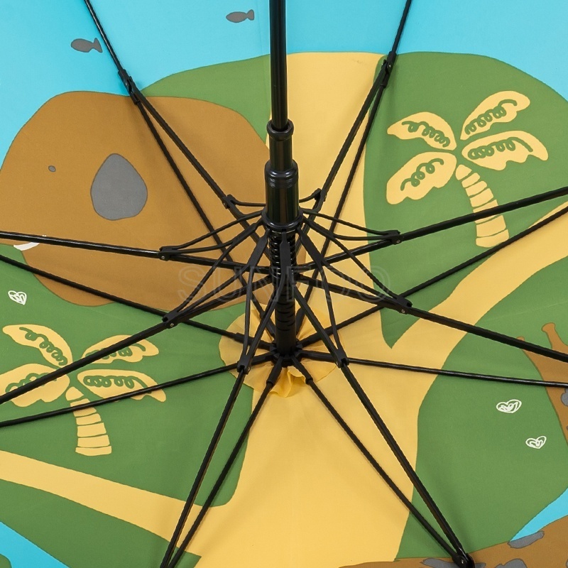 cartoon character printing mini straight umbrellas for the rain for kids