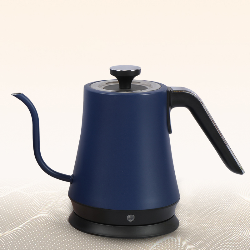 Stainless Steel Gooseneck Electric Kettle 1L With Auto Shut-Off Pour Over Kettle For Coffee & Tea