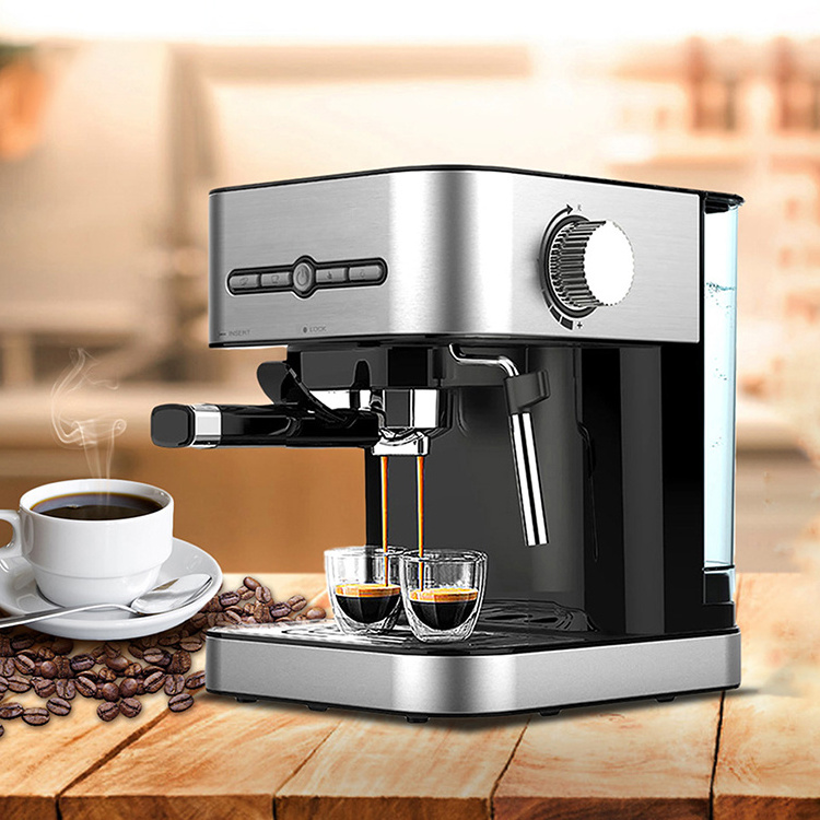 Semi-Automatic Household Haushalt Kaffeemaschine Machine Manual Fresh Press Coffee Maker for kitchen and home, office