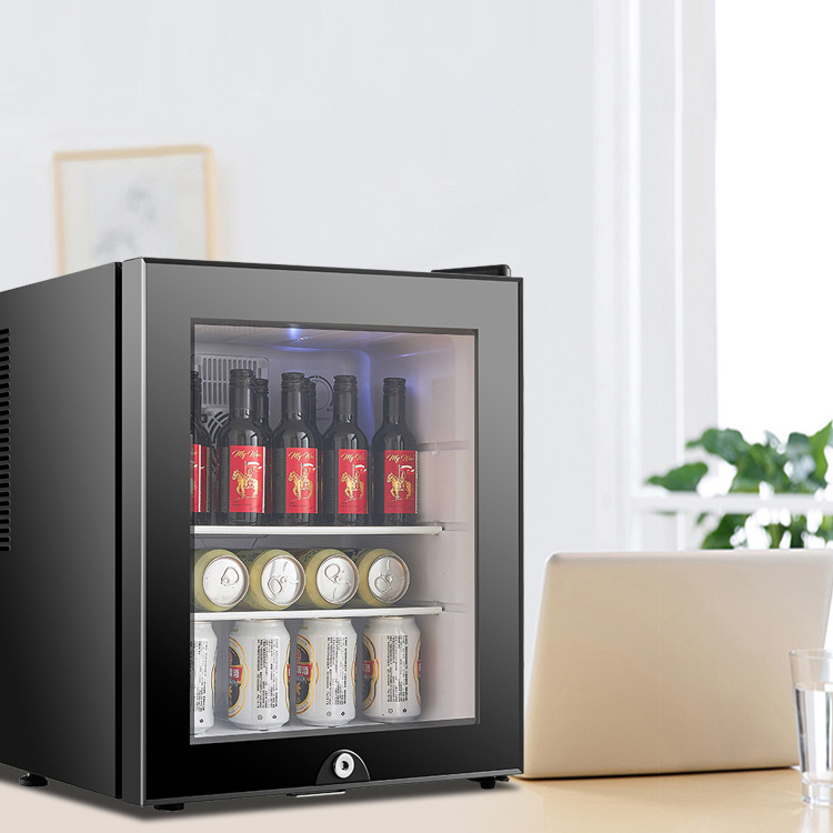 retro antique portable Frost-Free Child-Proof Locks Custom Frost Free 2 In 1 Mini Bar Mini Fridge Cooler Price With Glass Door