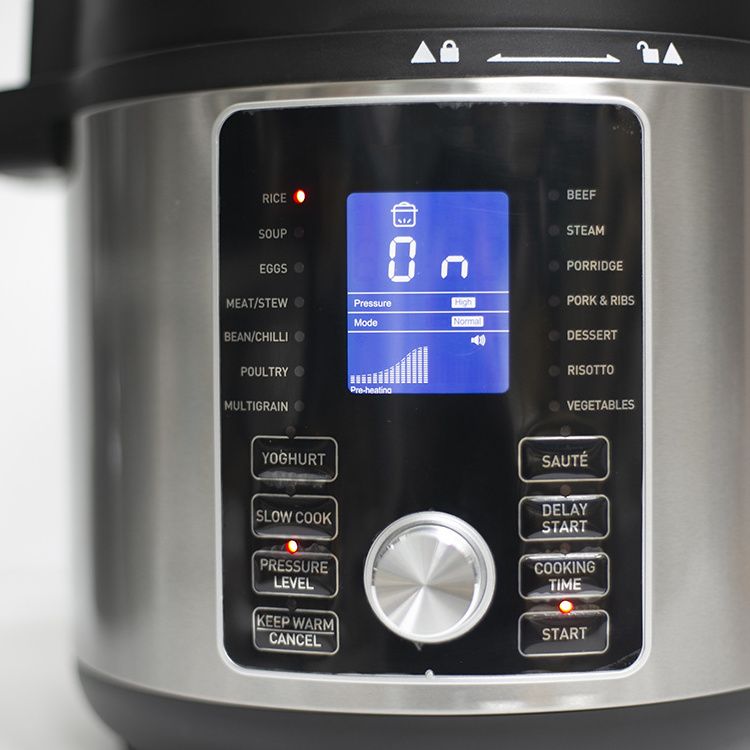 Digital Multi Cooker Smart Pressure Pot Electric Pressure Cooker