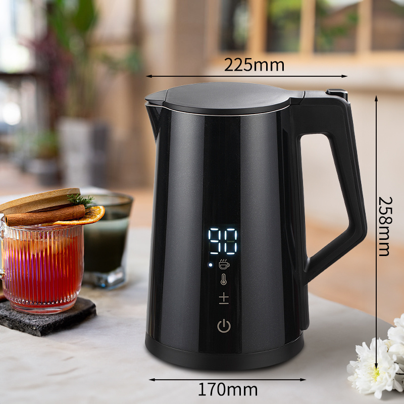 Smart Electric Kettle Temperature Control Stainless Steel Water Boiler for Tea Coffee Oatmeal WiFi Electric Tea Kettle