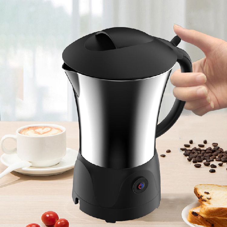 Home Kitchen Coffee Beater Electric Hot Warm Coffee Milk Foam Maker Frother And Steamer Milk Steamer Pot