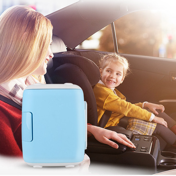 Promotional New Hot Selling Car Fridge 5L Portable Fridge Freezer 12V Mini Smart Refrigerator