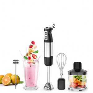 Multifunction Kitchen Hand Blender Stick Mixer Set Electric Egg Whisk Meat Grinder Mixeur Fruit Milk Frother Food Processor