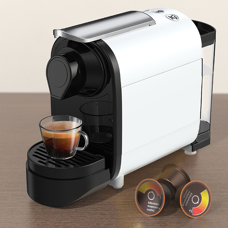 Ningbo Factory Direct Selling Intelligent Capsule Coffee Machine  Italian Capsule Espresso Machine Espresso Coffee Machine White