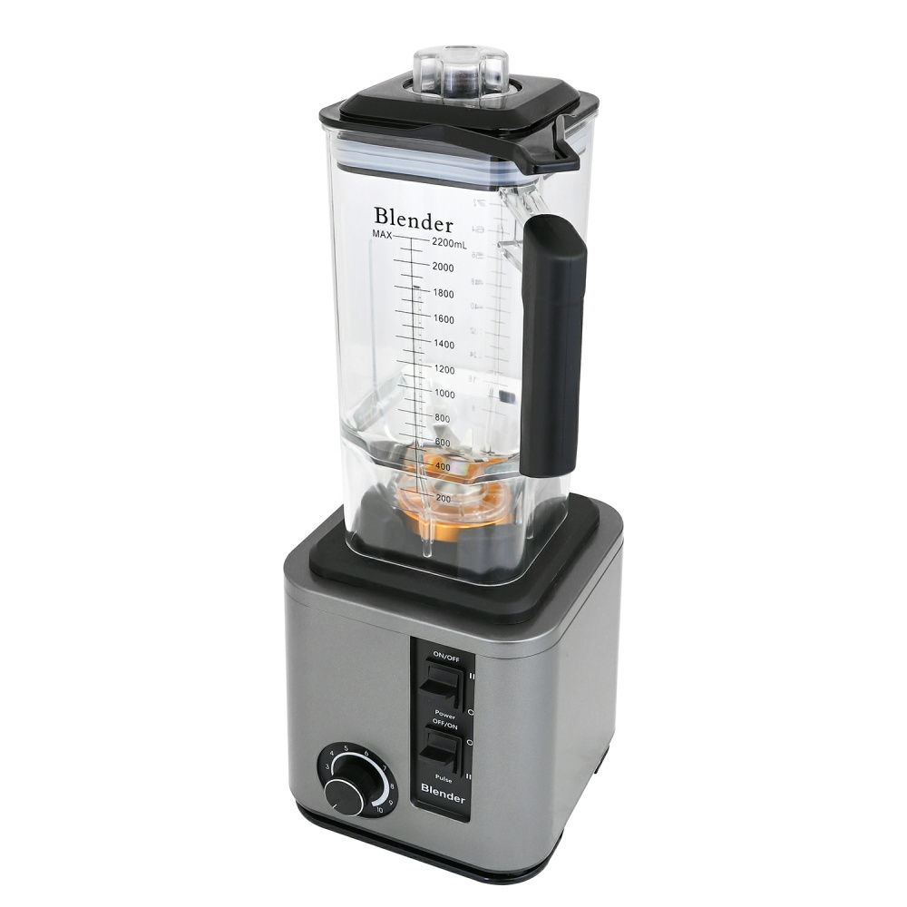 220v 110v Dry Mill Blender Multi Function Jar 2.2 Litres Silver 6/8 Blender And Grinder