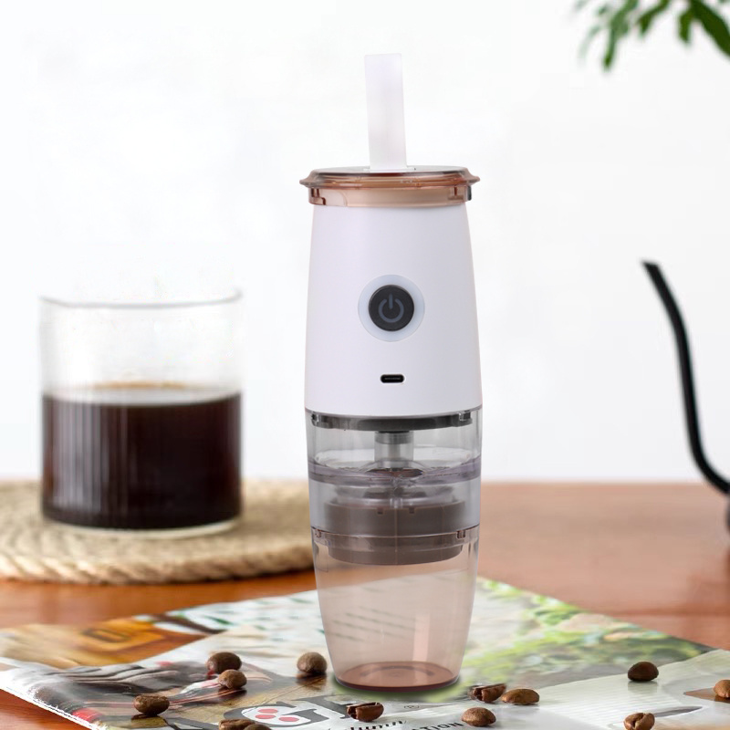 Small Portable Mini Home Kitchen Coffee Grinder Automatic 150Ml Electric Battery Powered Coffee Grinder