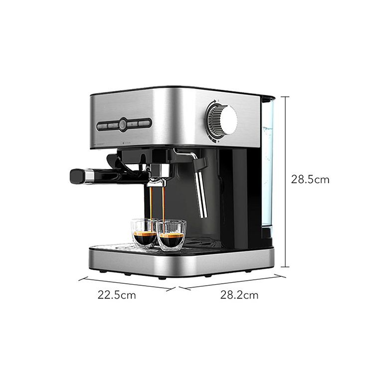 Semi-Automatic Household Haushalt Kaffeemaschine Machine Manual Fresh Press Coffee Maker for kitchen and home, office