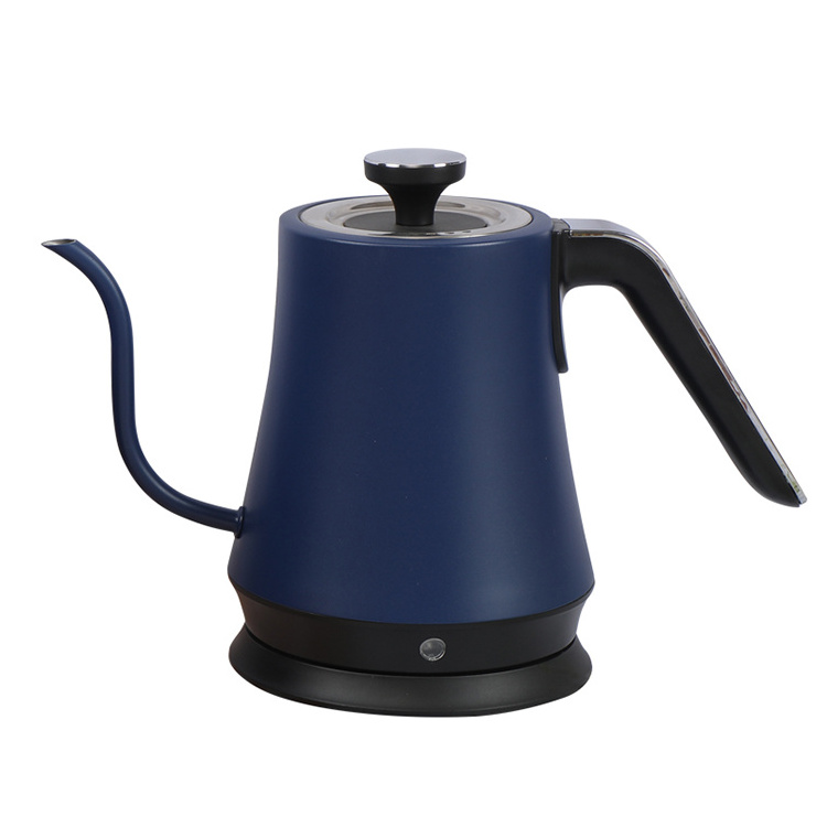 Stainless Steel Gooseneck Electric Kettle 1L With Auto Shut-Off Pour Over Kettle For Coffee & Tea