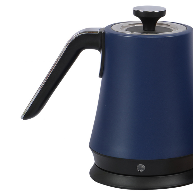 Stainless Steel Gooseneck Electric Kettle 1L With Auto Shut-Off Pour Over Kettle For Coffee & Tea