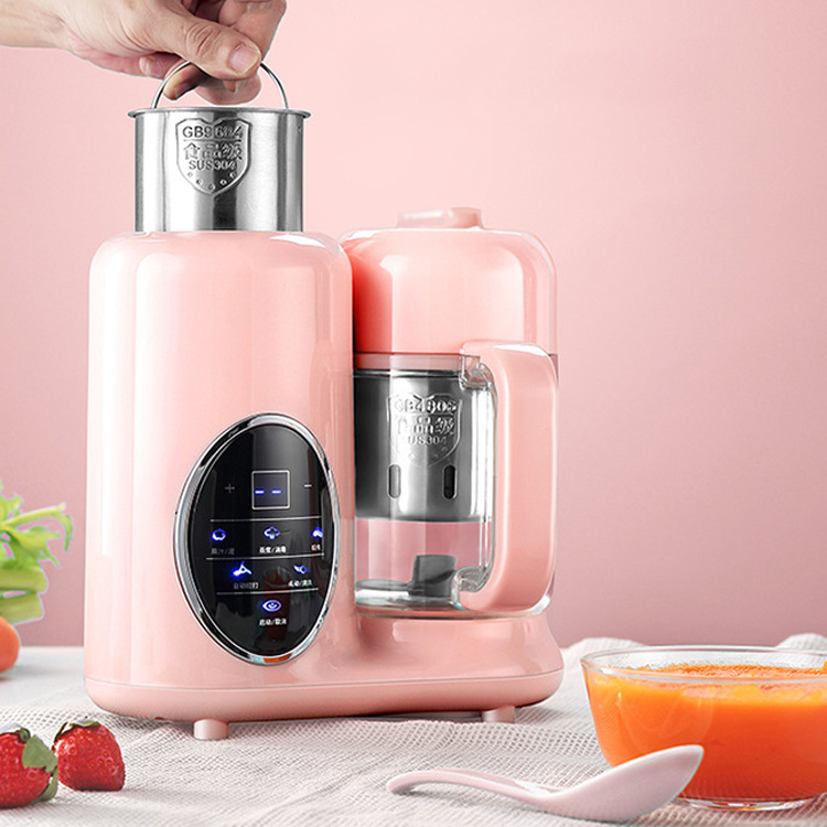 High Quality Baby Food Maker Baby Food Processors Steaming Food Blending Supplement Machine