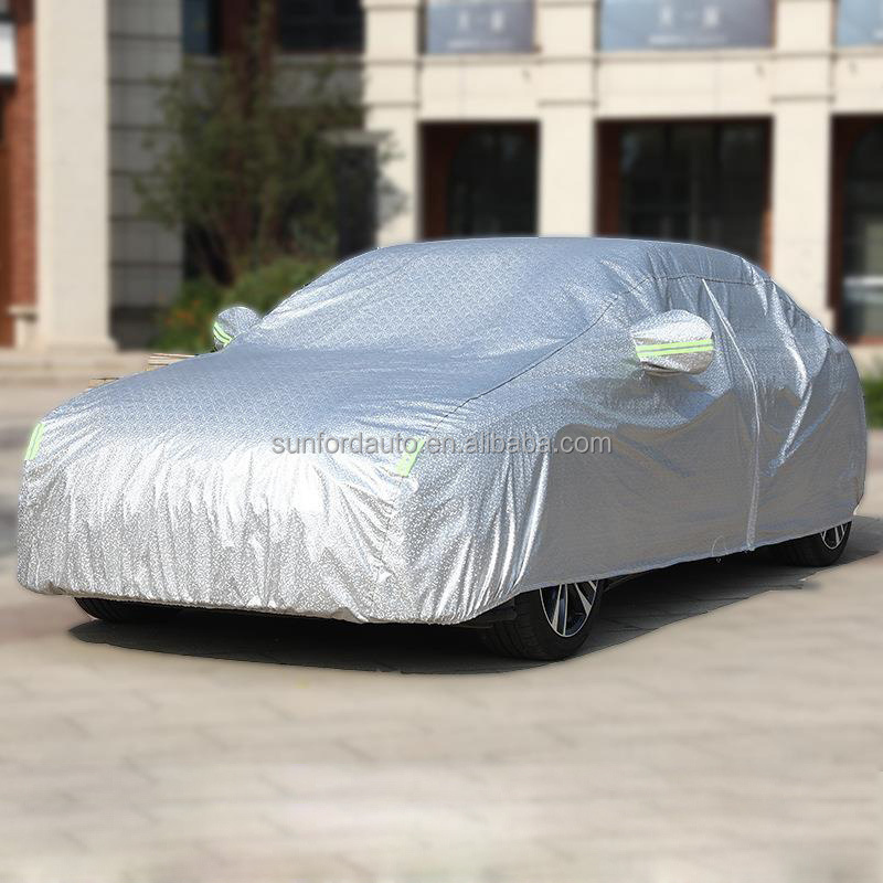 Wholesale full body waterproof car cover with zipper Car Cover electric car umbrella