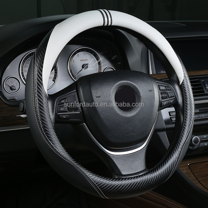 Made In China Leather Car Steering Wheel Cover Universal Steering Wheel Cover With Different Colors